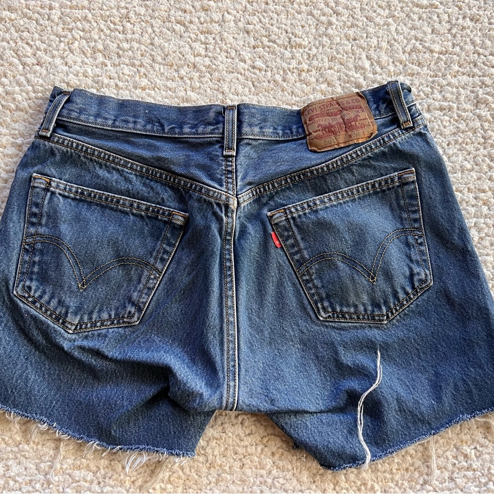 Levi's Women's Classic Blue Jean Shorts